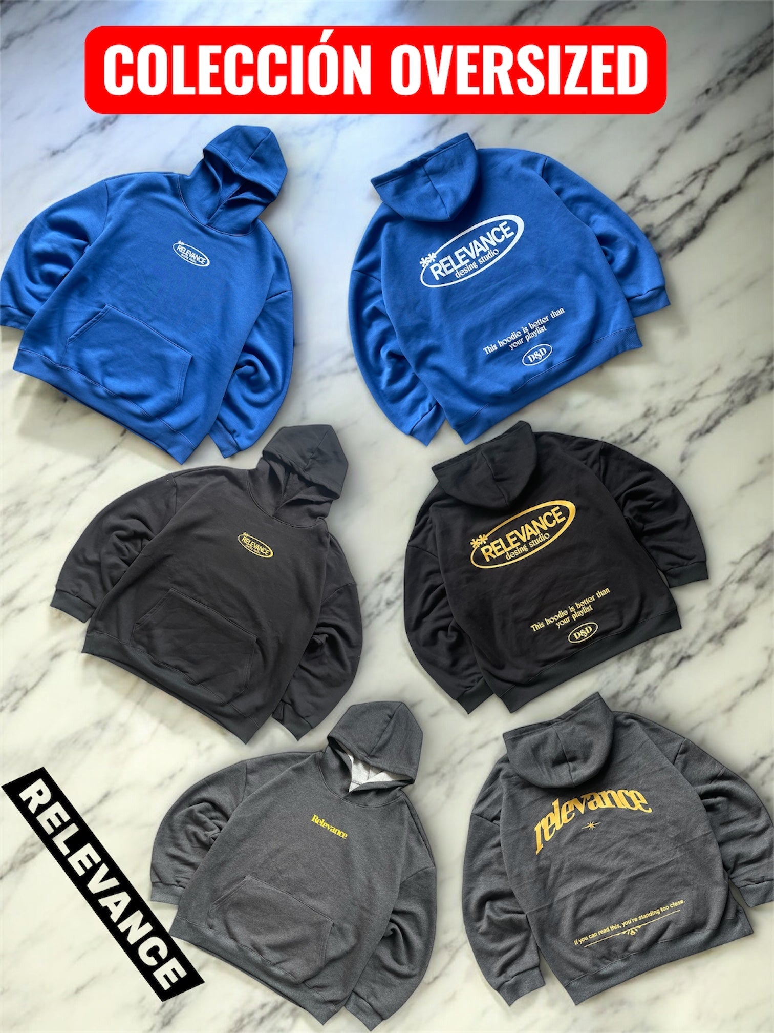 Colección Oversized - Relevance