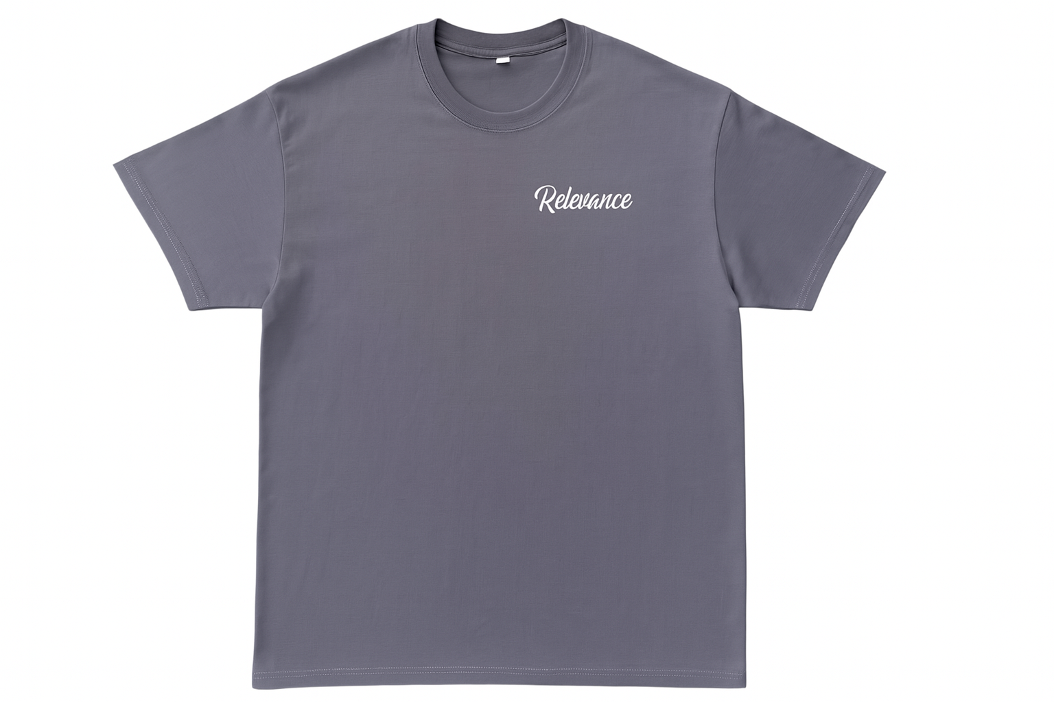 Camiseta Relevance "Life begins when you take the risk"