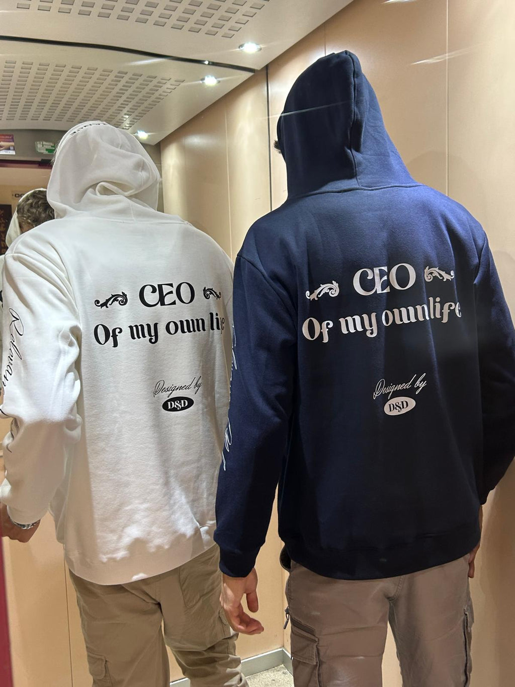 Sudadera Relevance "CEO of my own life" - Azul marino