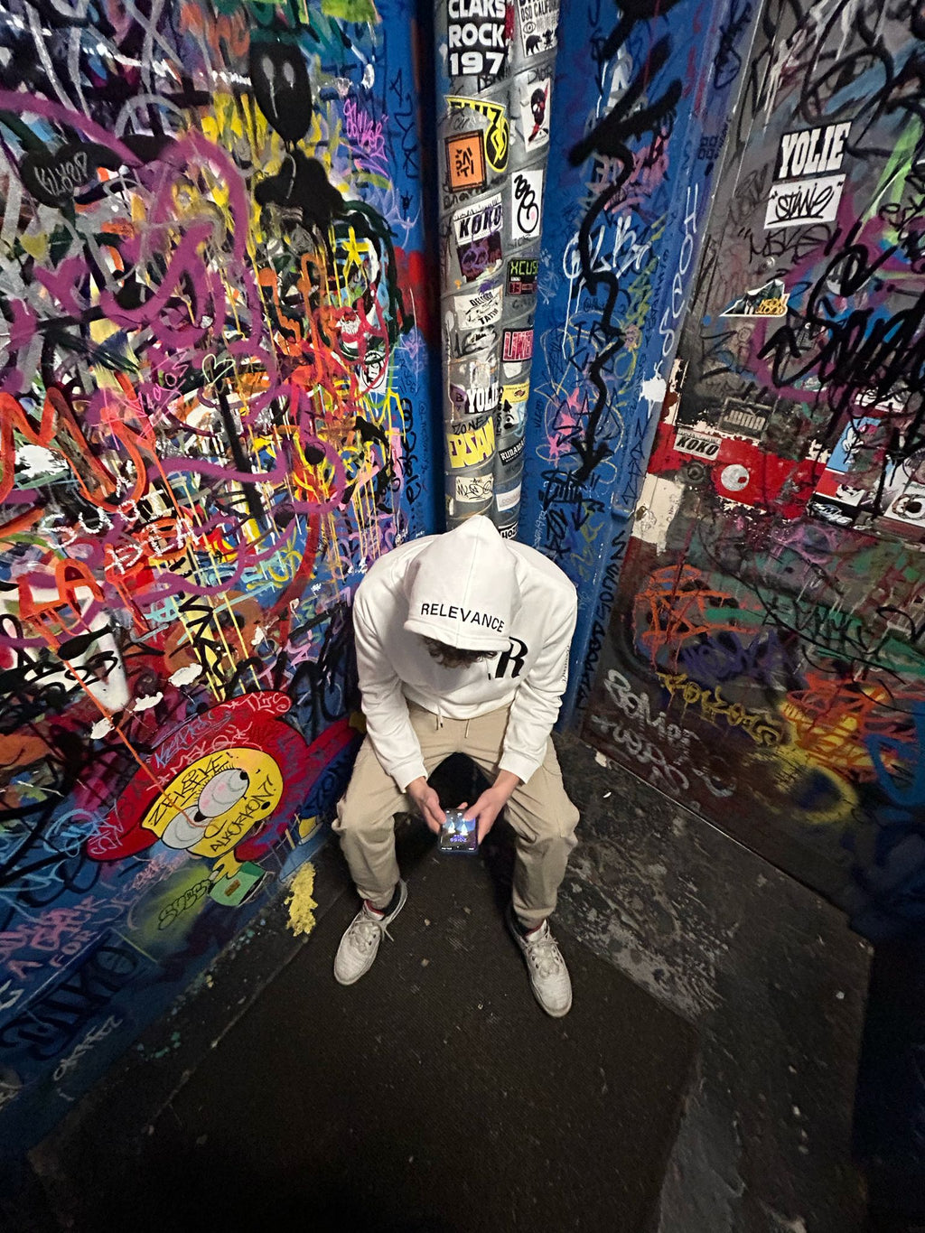 Sudadera Relevance "CEO of my own life" – Blanco