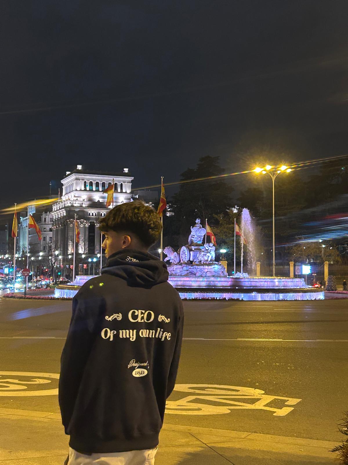 Sudadera Relevance "CEO of my own life" - Azul marino