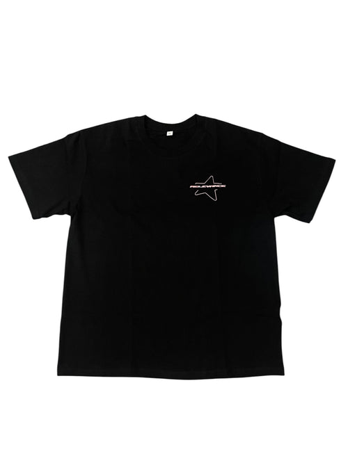 Camiseta Relevance "Time is the real luxury" – Negro