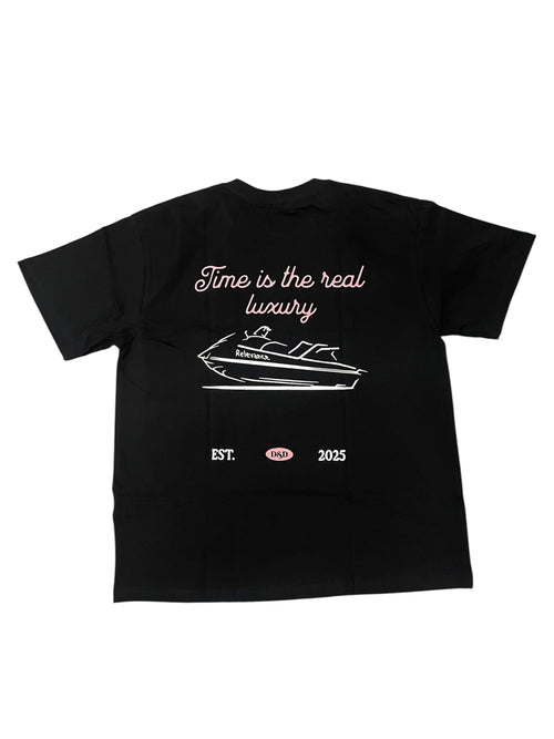 Camiseta "Time is the real luxury"