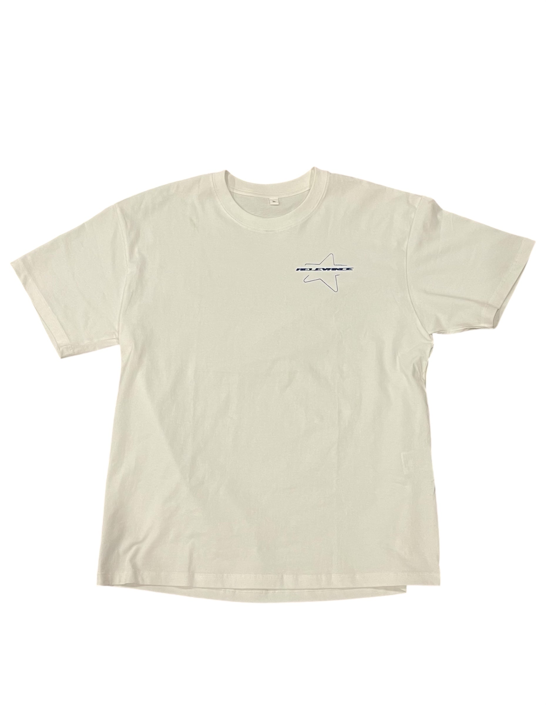 Camiseta Relevance "Time is the real luxury" – Blanco