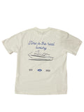 Camiseta Relevance "Time is the real luxury" – Blanco