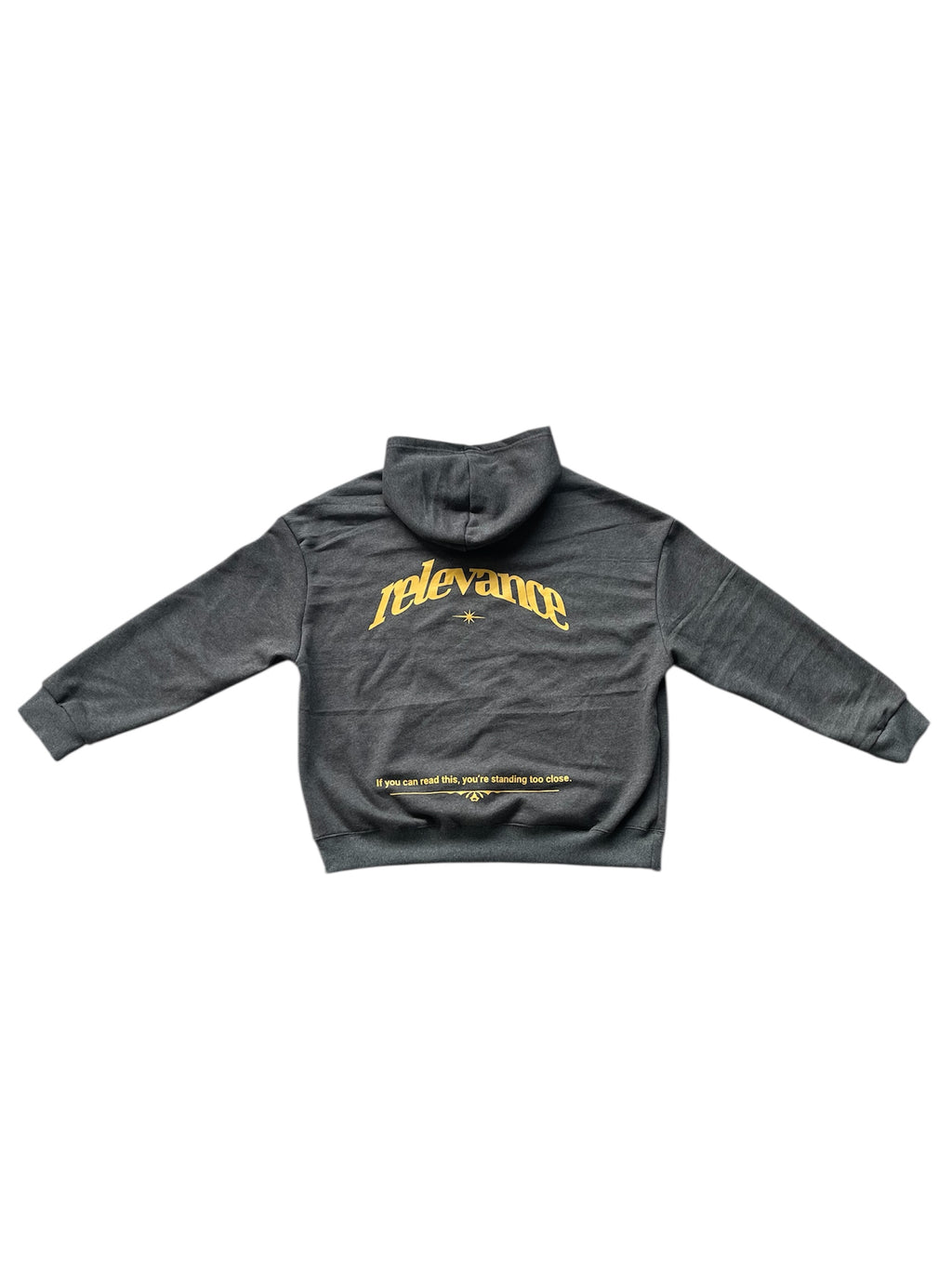 Sudadera Oversized Gris Oscuro RELEVANCE