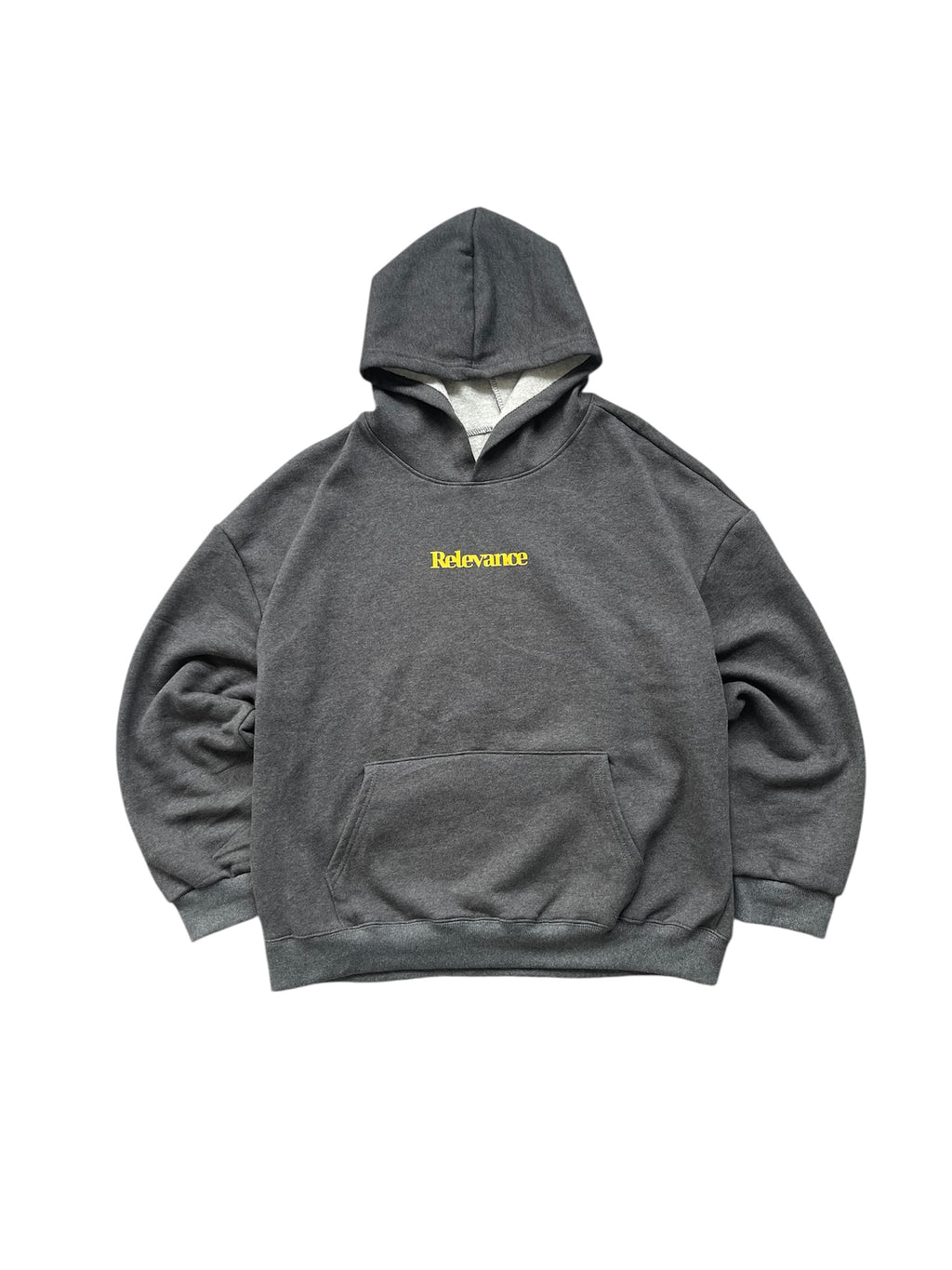 Sudadera Oversized Gris Oscuro RELEVANCE