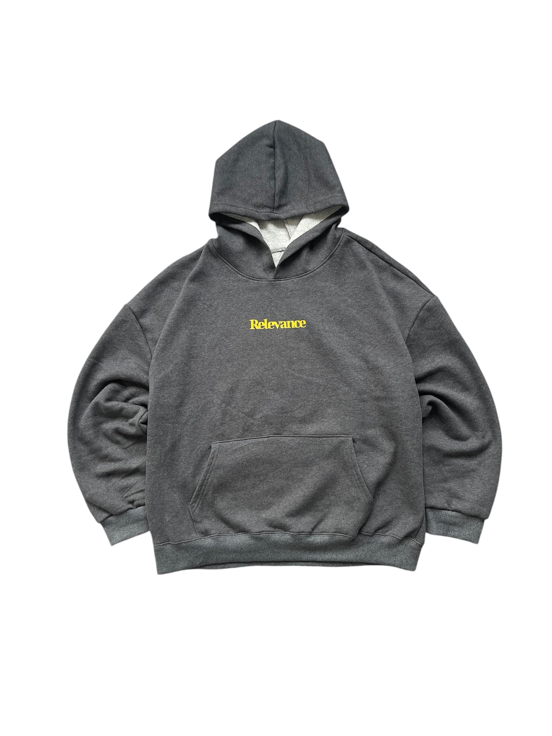 Sudadera Oversized Gris Oscuro RELEVANCE