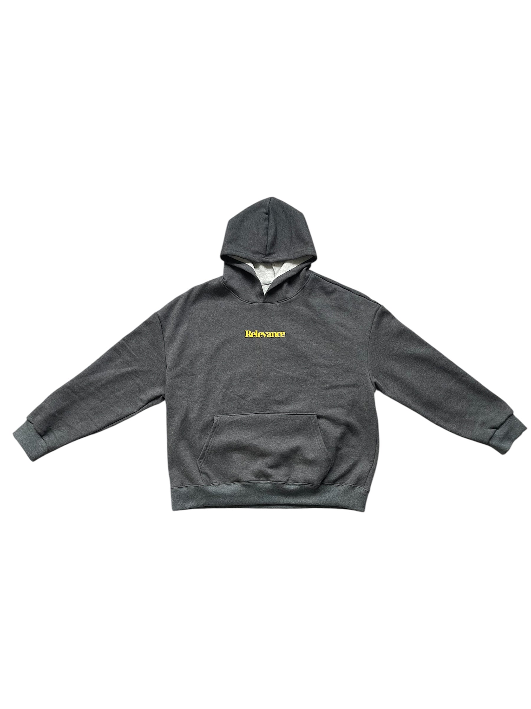Sudadera Oversized Gris Oscuro RELEVANCE